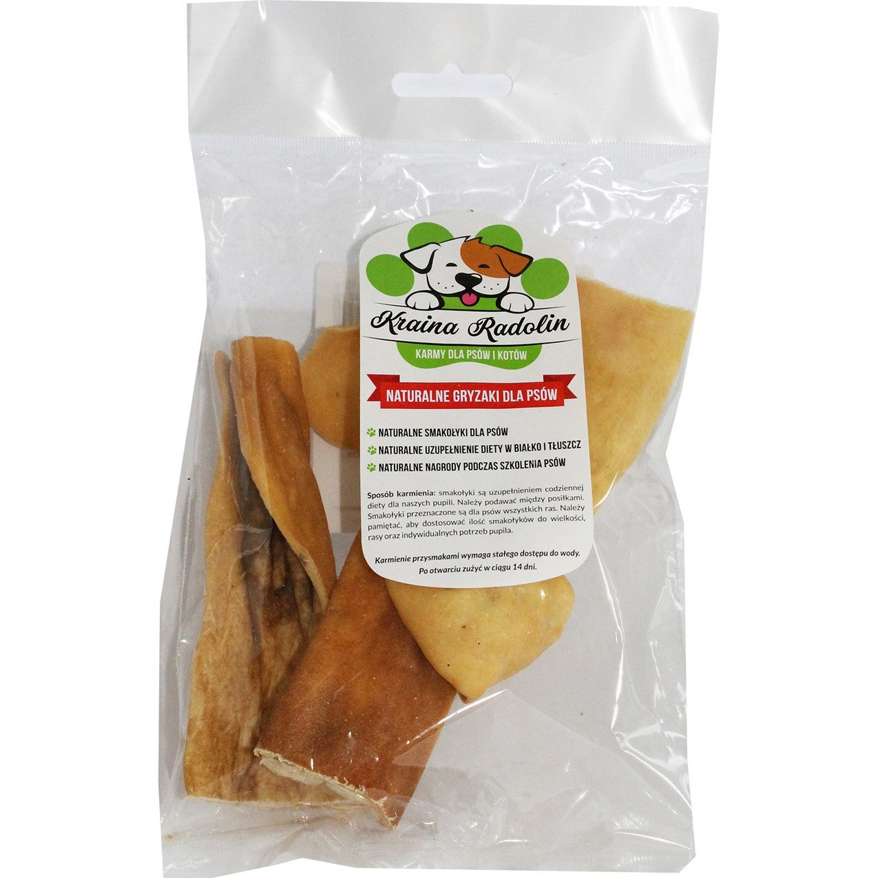 Skóra wołowa 100 g przysmak dla psa gryzaki naturalne