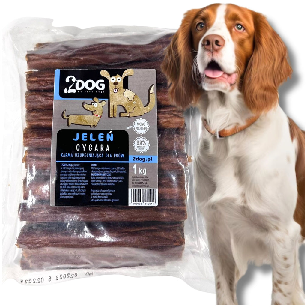 2Dog Cygara JELEŃ 1 Kg