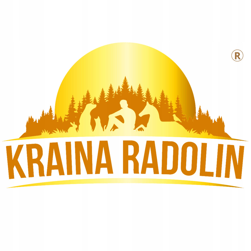 Kraina Radolin Dzik z żurawiną 400g 82% mięsa karma mokra dla alergików z nadwrażliwością pokarmową