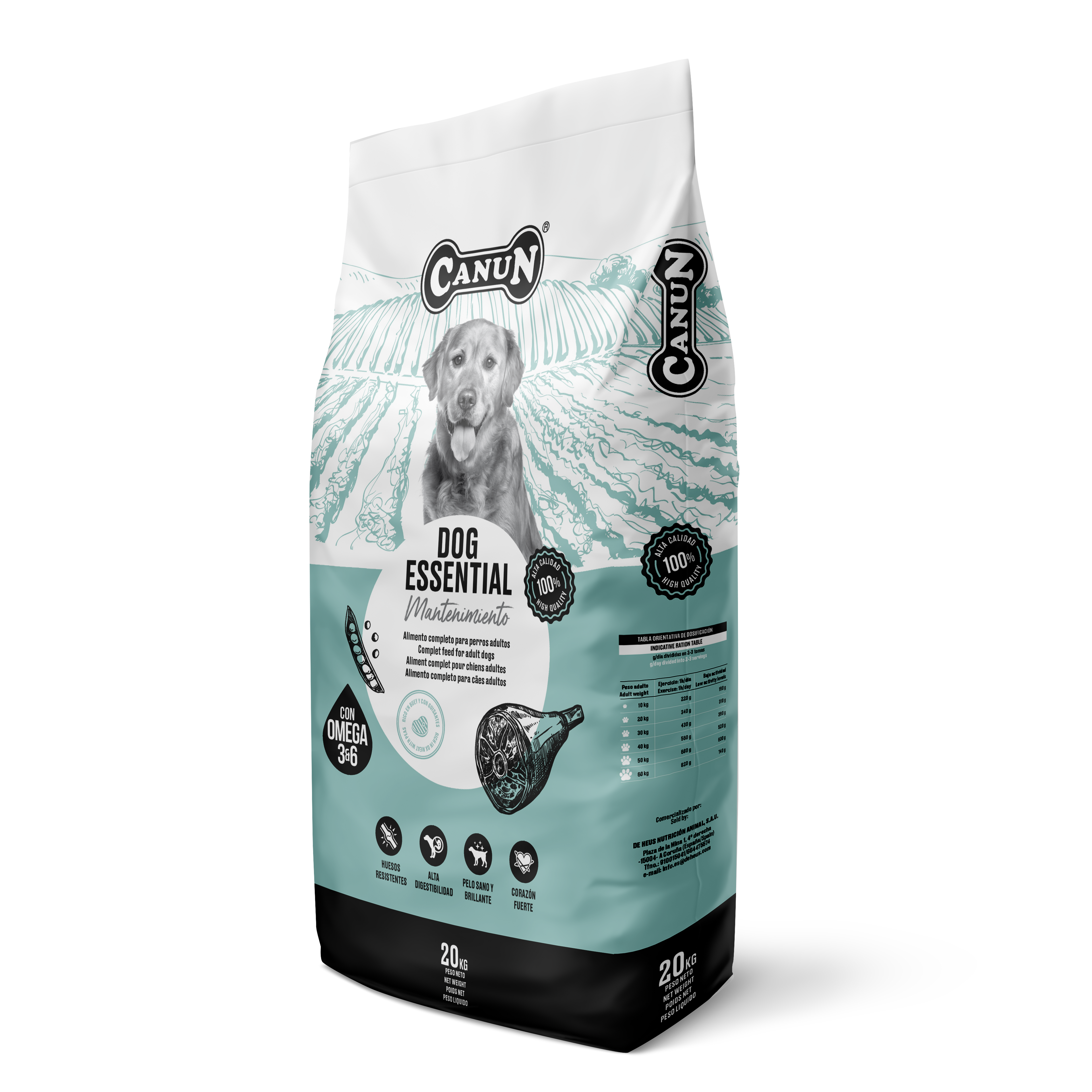 Canun Dog Essential dla psów dorosłych 20kg