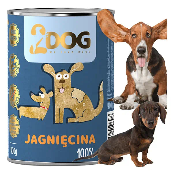Karma mokra dla psa – Jagnięcina 400g