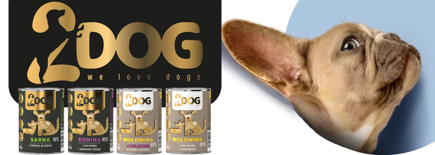 2Dog Mini Kiełbaski JELEŃ 1 Kg