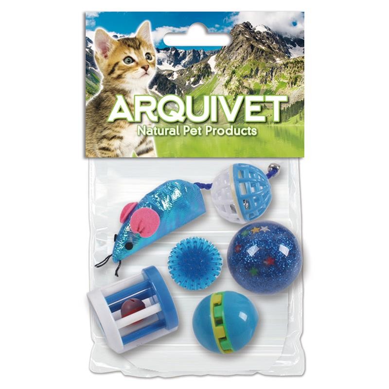 [W] ARQUIVET Mix zabawek dla kota 6 szt