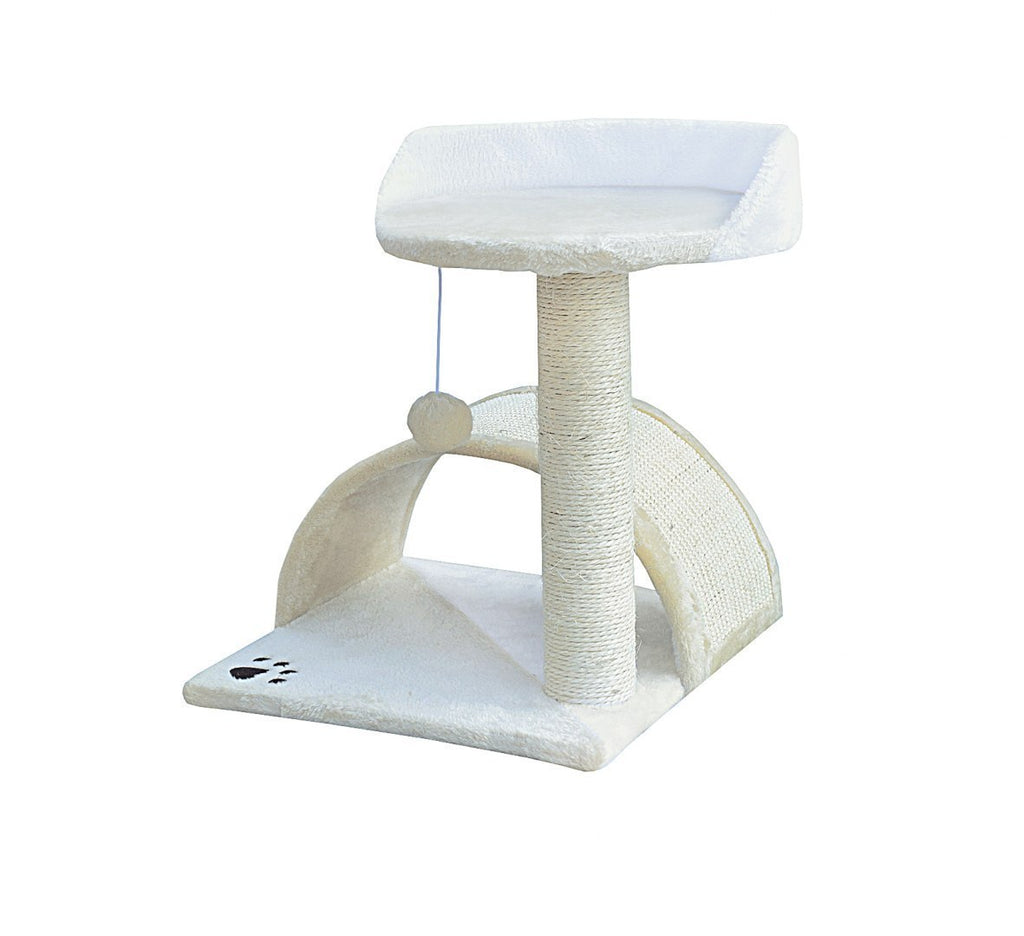DRAPAK DLA KOTA MAY LEGOWISKO SUPEK BUDKA HAMAK BEŻOWY 43 CM