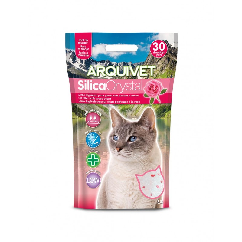 [W] ARQUIVET Żwirek silikonowy o zapachu róży 3,8 l